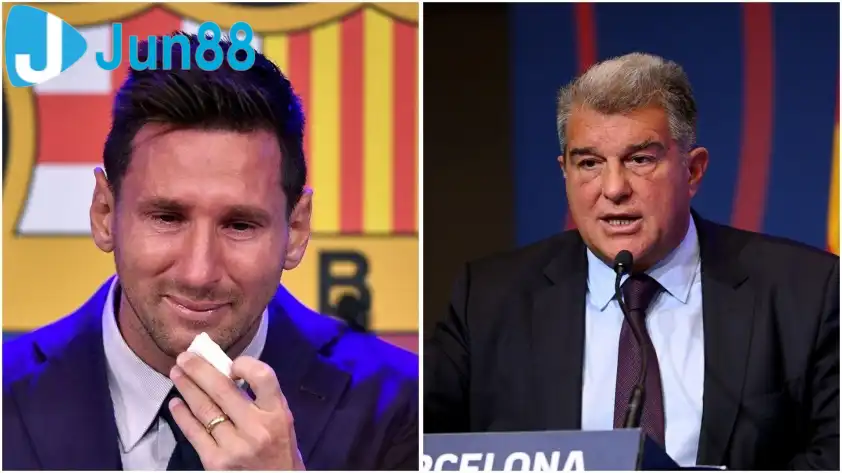 Messi chỉ trích chủ tịch Joan Laporta vì đã khiến anh rời Barcelona