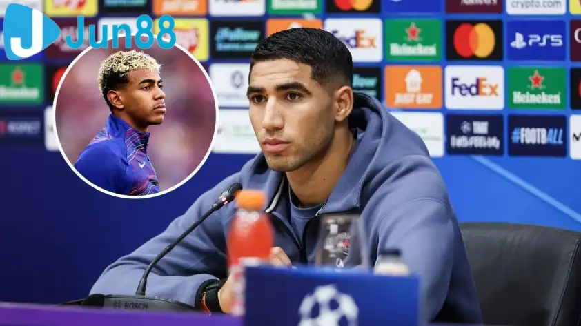 Hakimi cảnh báo Yamal sẽ gặp nhiều khó khăn trước Nuno Mendes Hakimi cảnh báo Yamal sẽ gặp nhiều khó khăn trước Nuno Mendes